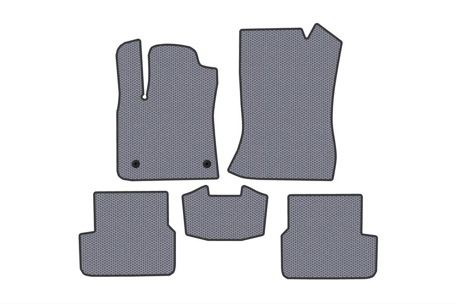 Dacia Sandero 2021- Rubber Floor Mats Carsuit (Gray) Photo 1