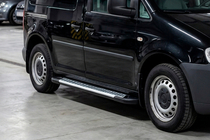 Volkswagen Caddy 2010-2015 Side Steps Line (2 pcs, Aluminum) Maxi Wheelbase photo 1