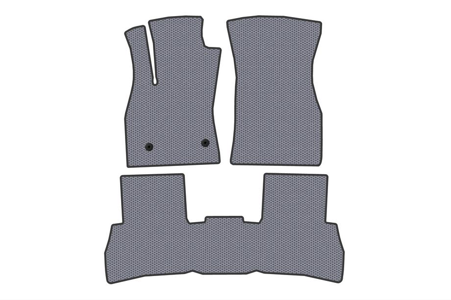 Fiat Doblo II 2010-2022 Rubber floor mats Carsuit V2 (2010-2015, Grey) Image
