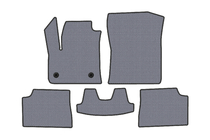 Fiat 600/600e 2023– Rubber Floor Mats Carsuit (Electric, Gray) photo 1