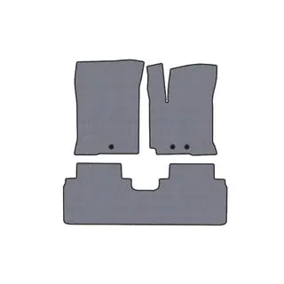 Rubber Floor Mats Carsuit (Gray)