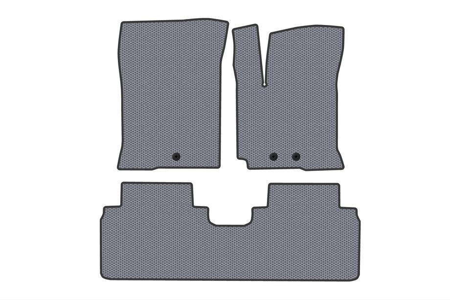 Hyundai IX-20 2010-2019 Rubber Floor Mats Carsuit (Gray) Image