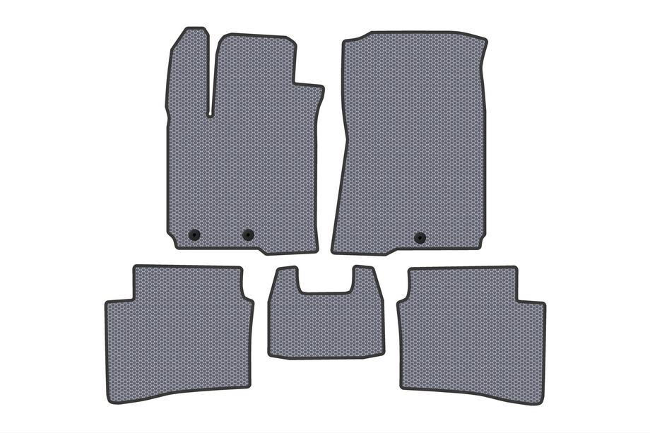Hyundai I-20 2014-2020 Rubber Floor Mats Carsuit (Gray) Image