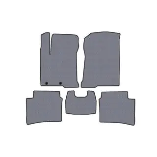 Rubber Floor Mats Carsuit (Gray) photo 1
