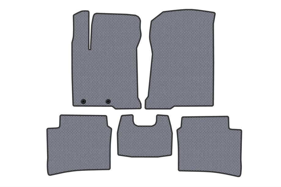 Hyundai I-20 2020- Rubber Floor Mats Carsuit (Gray) Image