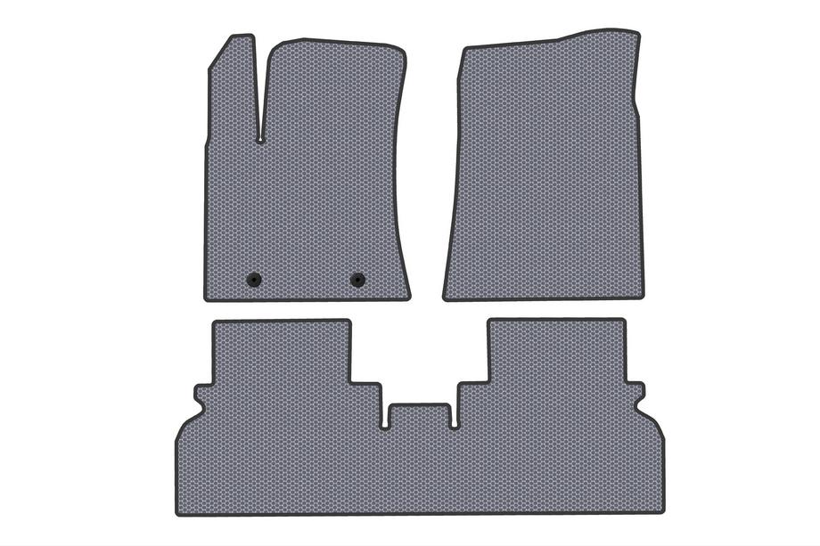 Hyundai Kona 2023- Rubber Floor Mats Carsuit (Electric, Gray) Photo 1