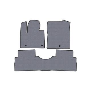 Rubber Floor Mats Carsuit (2 Rows, Grey) Hyundai Santa Fe 4 2018-2023 photo 1