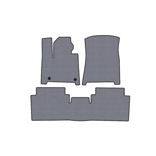 Rubber Floor Mats Carsuit (2 Rows, Grey) photo 1