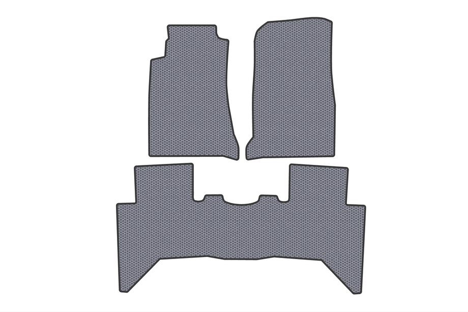 Isuzu D-Max 2011-2019 Rubber Floor Mats Carsuit (Gray) Image