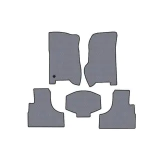 Rubber Floor Mats Carsuit (Gray) photo 1