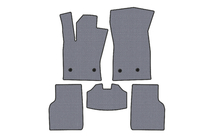 Jeep Compass 2016- Rubber Floor Mats Carsuit (Gray) photo 1