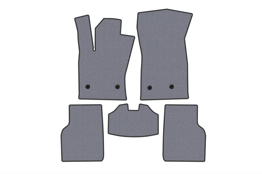 Jeep Compass 2016- Rubber Floor Mats Carsuit (Gray) Image