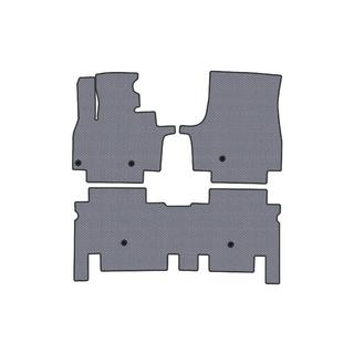 Rubber Floor Mats Carsuit (2 Rows, Grey) photo 1