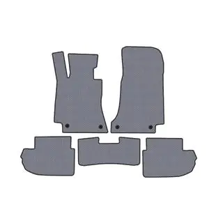 Rubber Floor Mats Carsuit (2021-2024, gray) photo 1