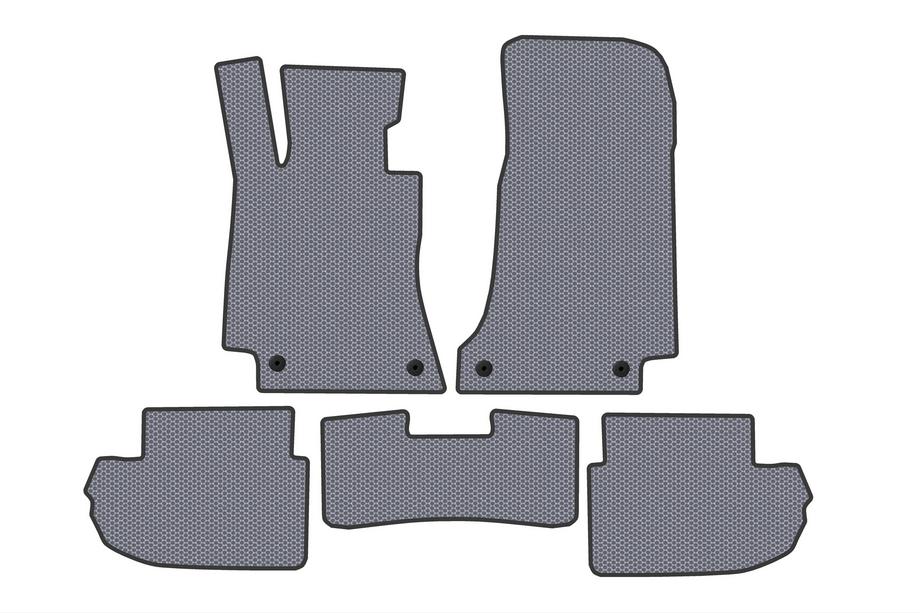 Mercedes E-class coupe C238 2016-2024 Rubber Floor Mats Carsuit (2021-2024, gray) Photo 1
