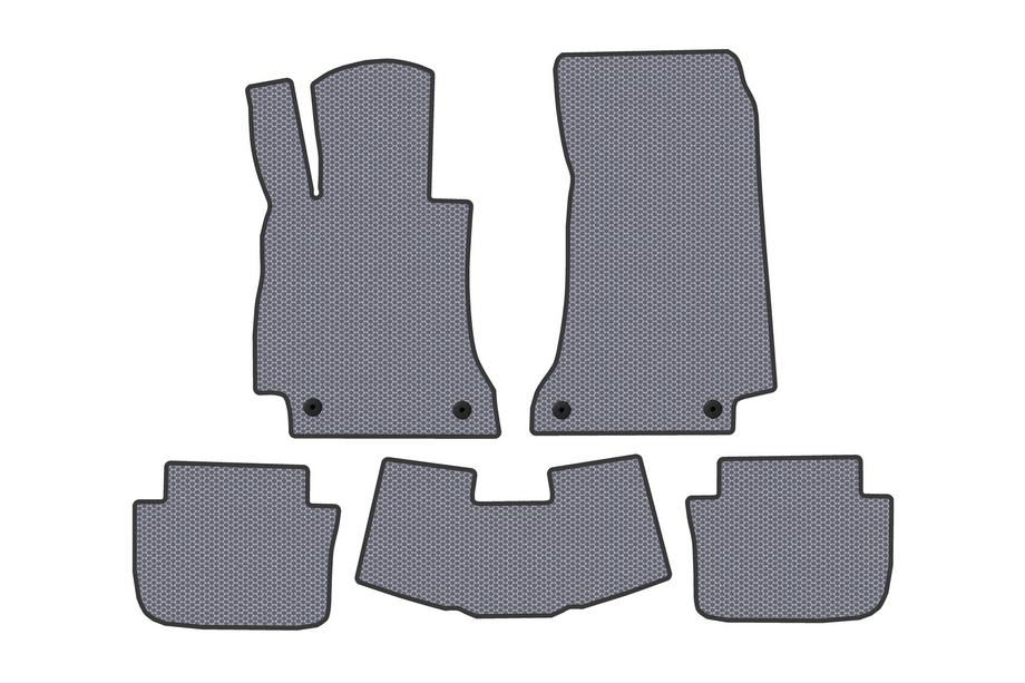Mercedes E-class W214 2023- Rubber Floor Mats Carsuit (Cabrio, Grey) Image