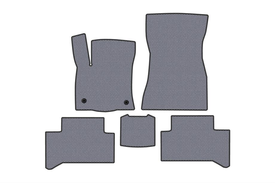 Mercedes EQA 2021- Rubber Floor Mats Carsuit (Gray) Image