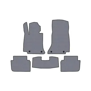 Rubber Floor Mats Carsuit (Gray)