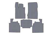 Mercedes S-class W220 1998-2005 Rubber floor mats Carsuit (Long, Grey) photo 1