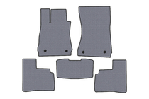 Mercedes S-class W221 2005-2013 Carsuit Rubber Floor Mats (Short, Grey) photo 1