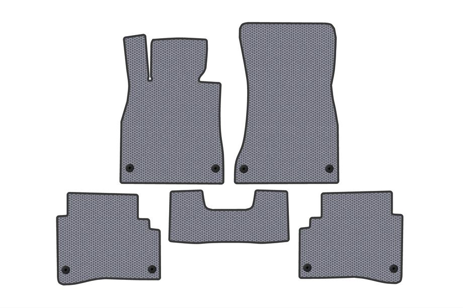 Mercedes S-class W222 2013-2022 Carsuit Rubber Floor Mats (Short, Grey) Image
