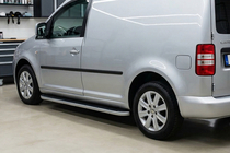 Volkswagen Caddy 2010-2015 Side Steps Tayga (2 pcs, Aluminum) photo 1