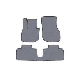 Rubber Floor Mats Carsuit (Electric, Gray)
