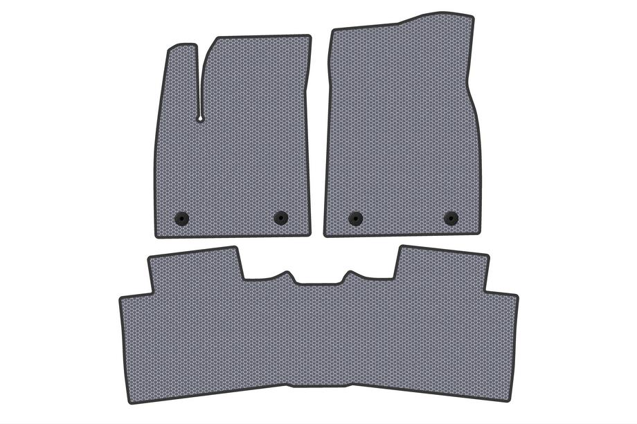MG HS 2024- y. Carsuit Rubber Floor Mats (Hybrid, Grey) Image