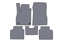 Nissan Micra K14 2016- Rubber Floor Mats Carsuit (Gray) photo 1