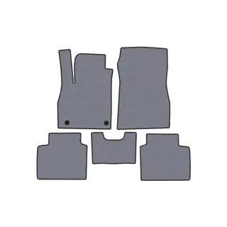 Rubber Floor Mats Carsuit (Gray)