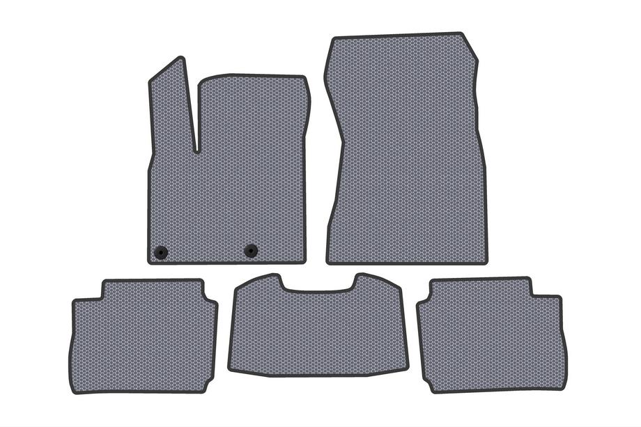 Nissan Qashqai 2021- Rubber Floor Mats Carsuit (Electric, Gray) Image