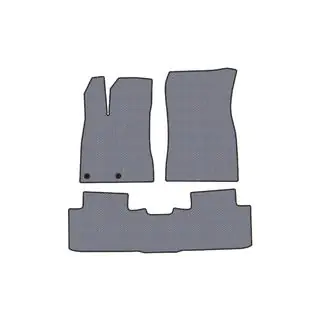 Rubber Floor Mats Carsuit (Gray) photo 1