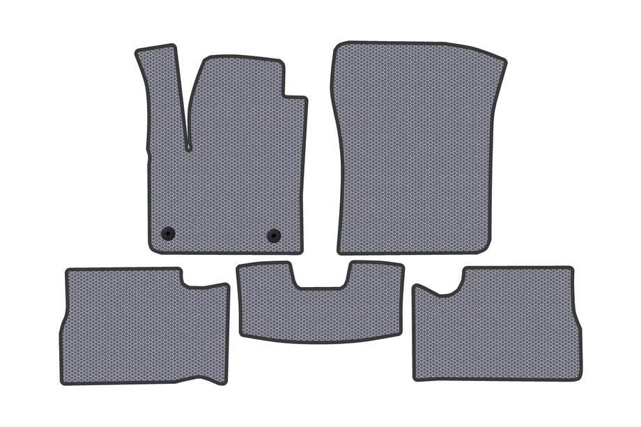 Opel Mokka 2021- Rubber Floor Mats Carsuit (Electric, Gray) Photo 1