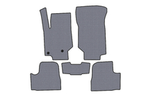 Peugeot 208 2019- Rubber Floor Mats Carsuit (Petrol, Grey) photo 1