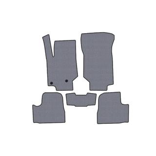 Rubber Floor Mats Carsuit (Petrol, Grey) photo 1