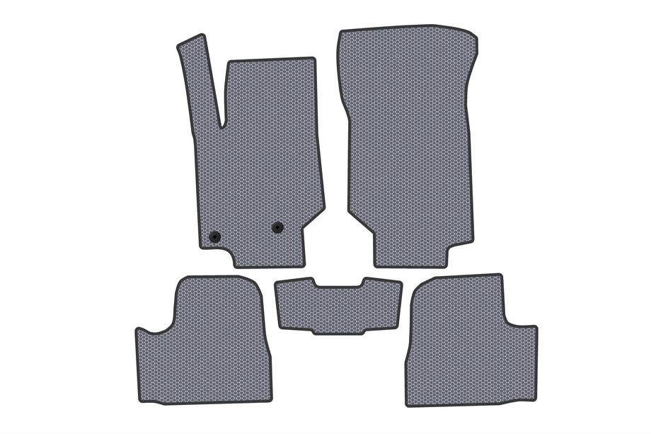 Peugeot 208 2019- Rubber Floor Mats Carsuit (Petrol, Grey) Image