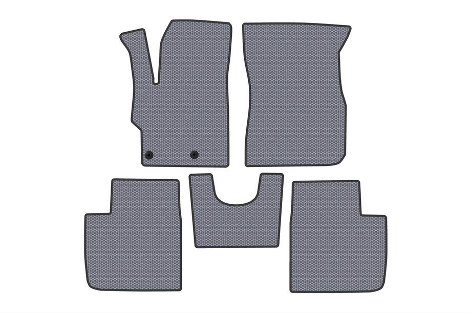 Peugeot 301 2012- Rubber Floor Mats Carsuit (2017-, Grey) Image