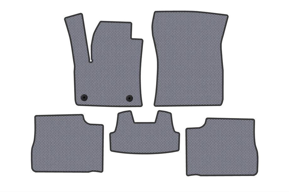 Peugeot 2008 2019- Rubber floor mats Carsuit V2 (2023-, Electric, Grey) Image