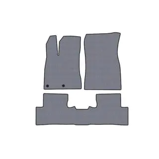 Rubber Floor Mats Carsuit (Gray)
