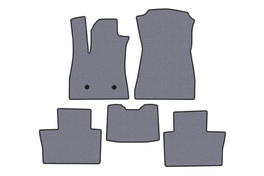 Renault Austral 2022- Rubber Floor Mats Carsuit (Electric, Gray) Photo 1