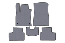 Renault Clio V 2019- Rubber Floor Mats Carsuit (Gray) photo 1