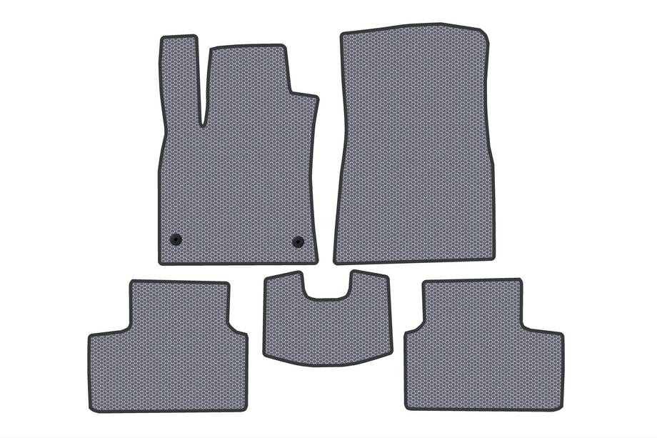 Renault Clio V 2019- Rubber Floor Mats Carsuit (Gray) Image