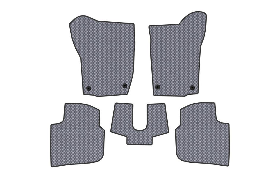 Seat Toledo 2012-2019 Rubber Floor Mats Carsuit (Gray) Image