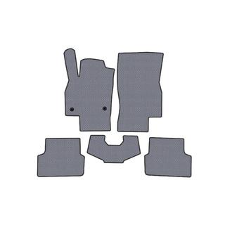 Rubber Floor Mats Carsuit (HB, Grey) Skoda Fabia 2021– photo 1