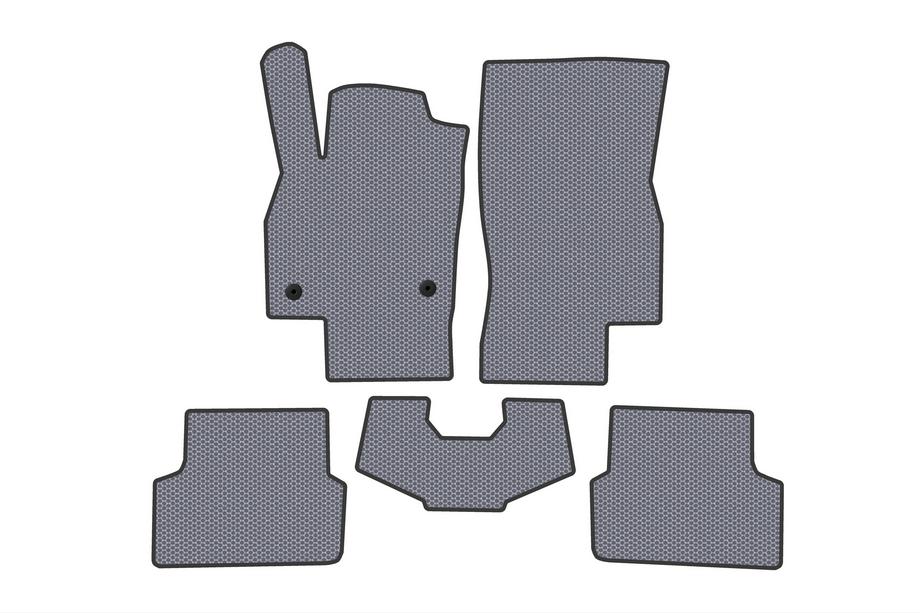 Skoda Fabia 2021– Rubber Floor Mats Carsuit (HB, Grey) Image