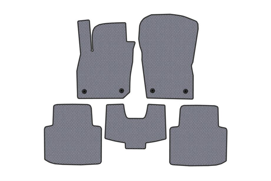 Skoda Superb 2024- Rubber Floor Mats Carsuit (SD, Gray) Image