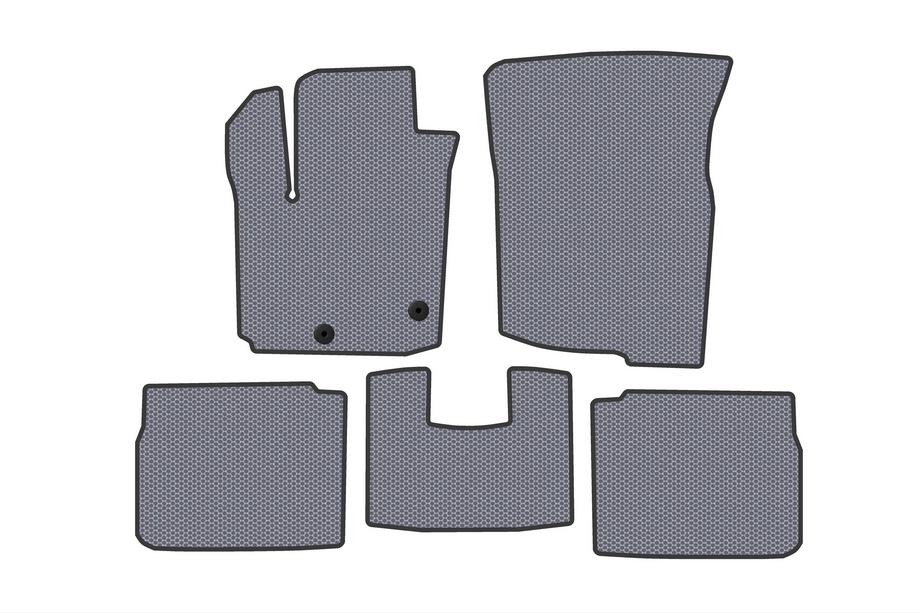 Suzuki SX4 S-Cross 2021- Carsuit Rubber Floor Mats (Hybrid, Grey) Image
