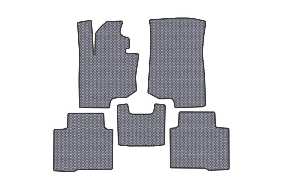 SsangYong Torres 2022– Rubber Floor Mats Carsuit (Electric, Gray) Photo 1