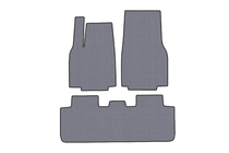Tesla Model Y 2020- Rubber Floor Mats Carsuit (For Juniper 2025-, Gray) photo 1