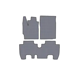 Rubber Floor Mats Carsuit (Gray)